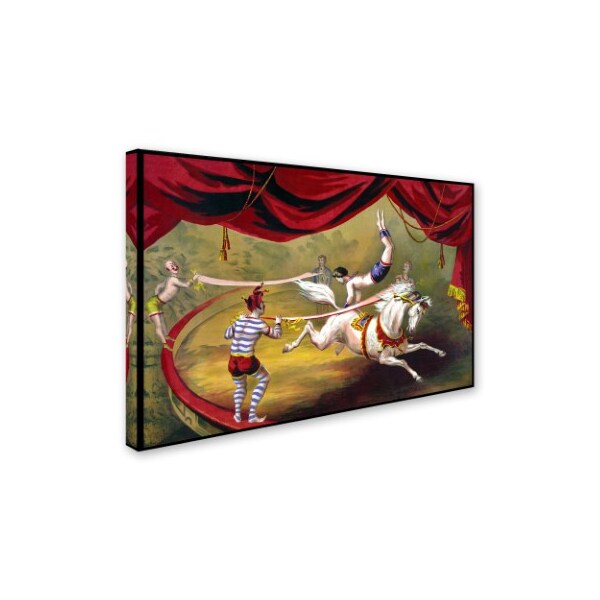 Vintage Lavoie 'Circus 13' Canvas Art,12x19